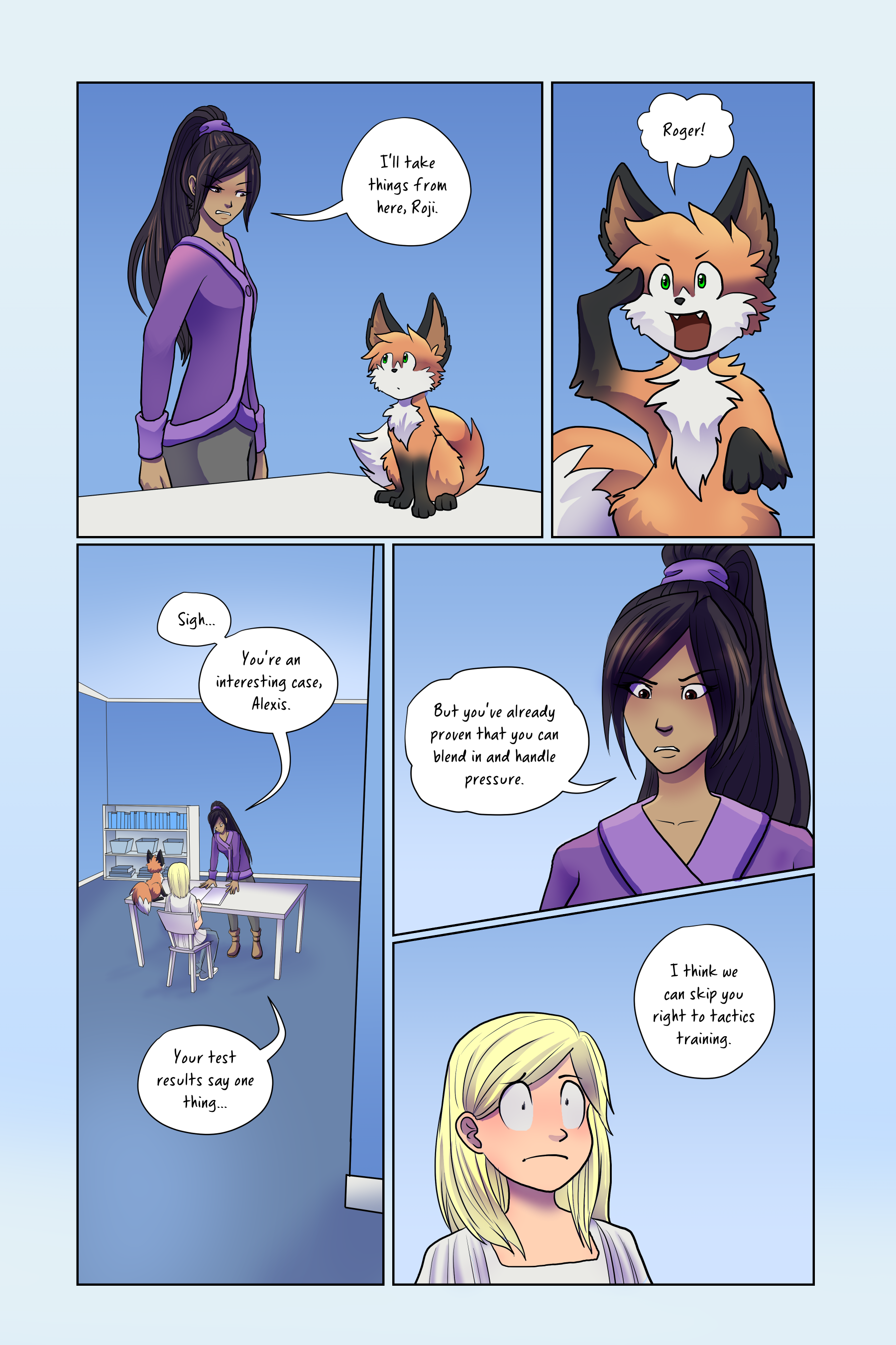 Straight to tactics training.