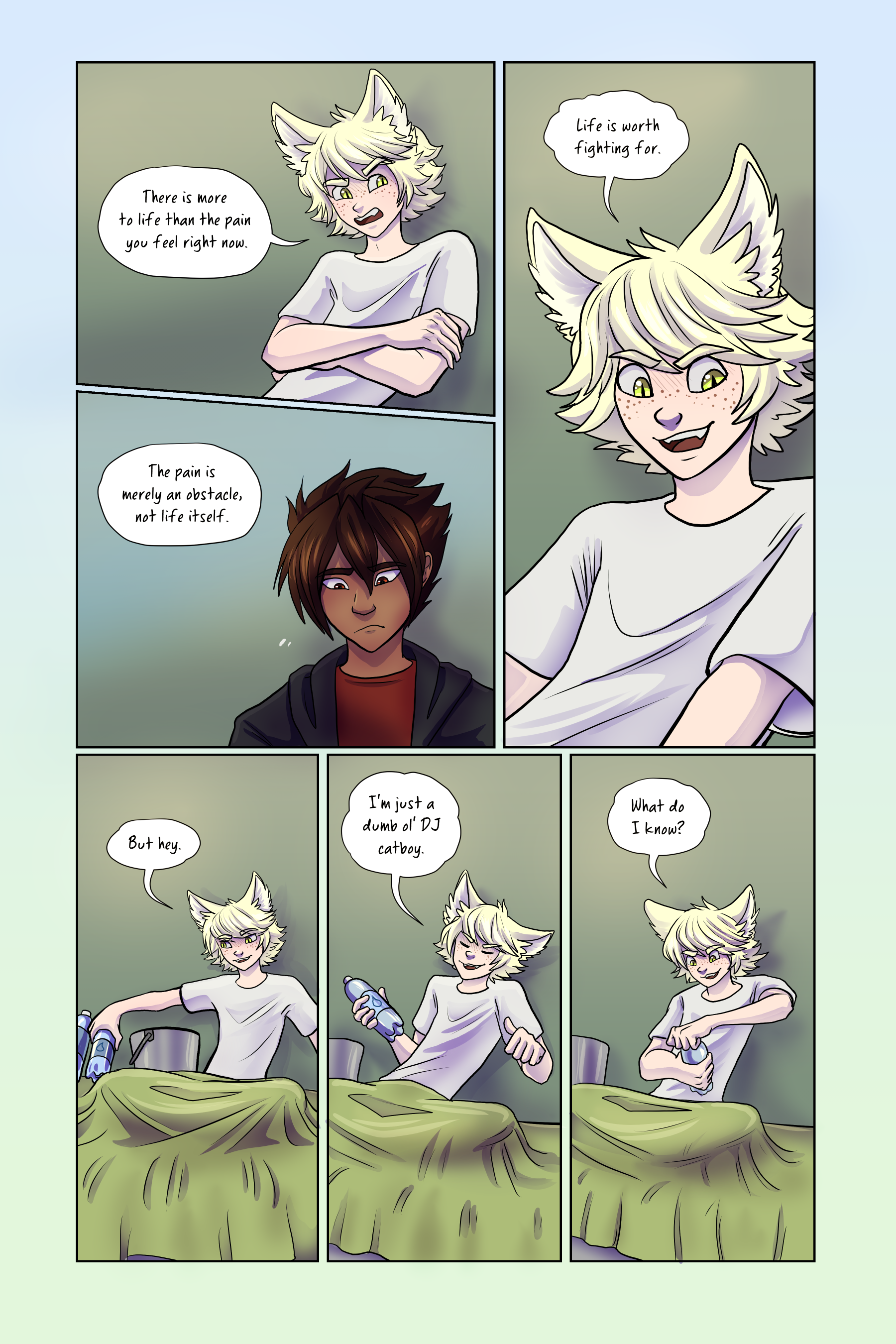 Life is worth fighting for.