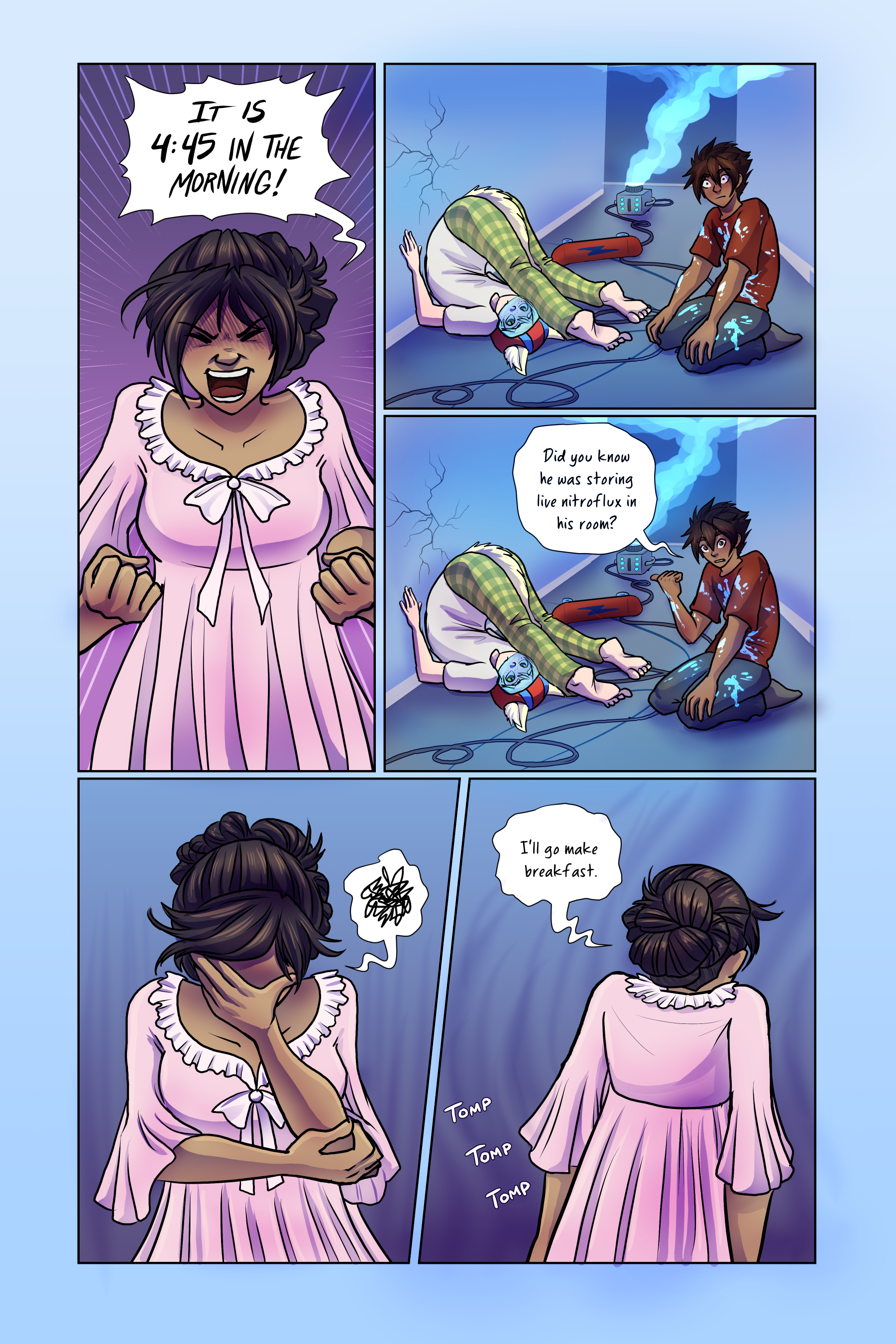 Did you know he was storing live nitroflux in his room?